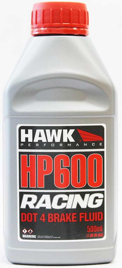 Hawk Performance HP600 Dot-4 Brake Fluid - Click Image to Close